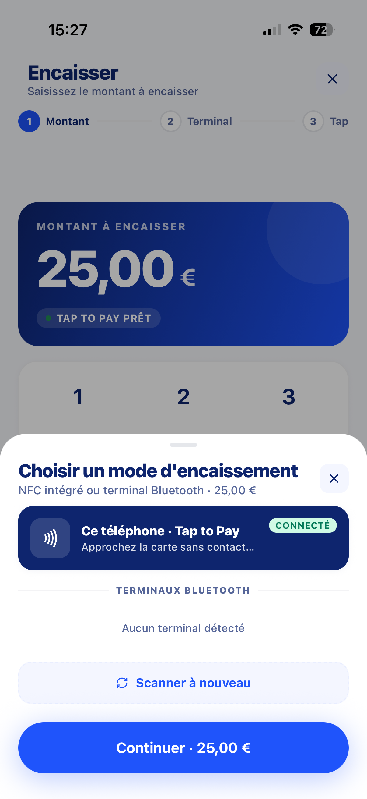 HerVé — Tap to Pay prêt, en attente de la carte
